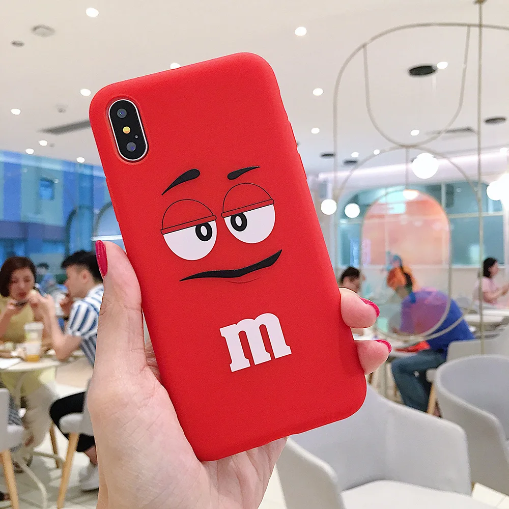 Мультяшный милый детский губчатый чехол для iPhone 11 Pro X XS MAX XR 6 S 7 8 Plus силиконовый