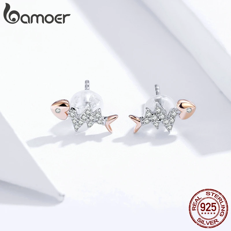 Женские серьги из серебра 925 пробы с фианитом | Украшения и аксессуары