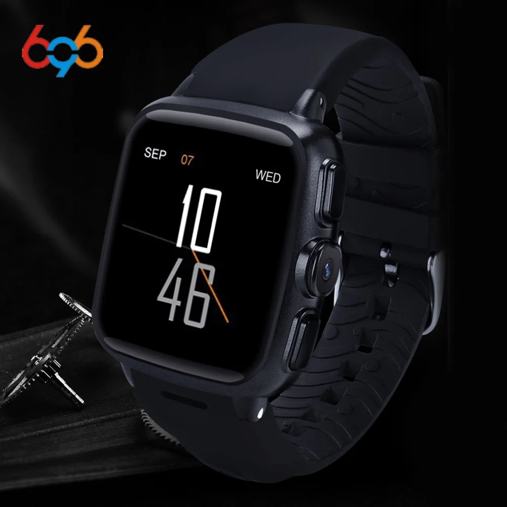 696 Z01 smart watch Android metel 3G smartwatch 5MP camera heart rate monitor Pedometer WIFI GPS reloj inteligente clock pk X02