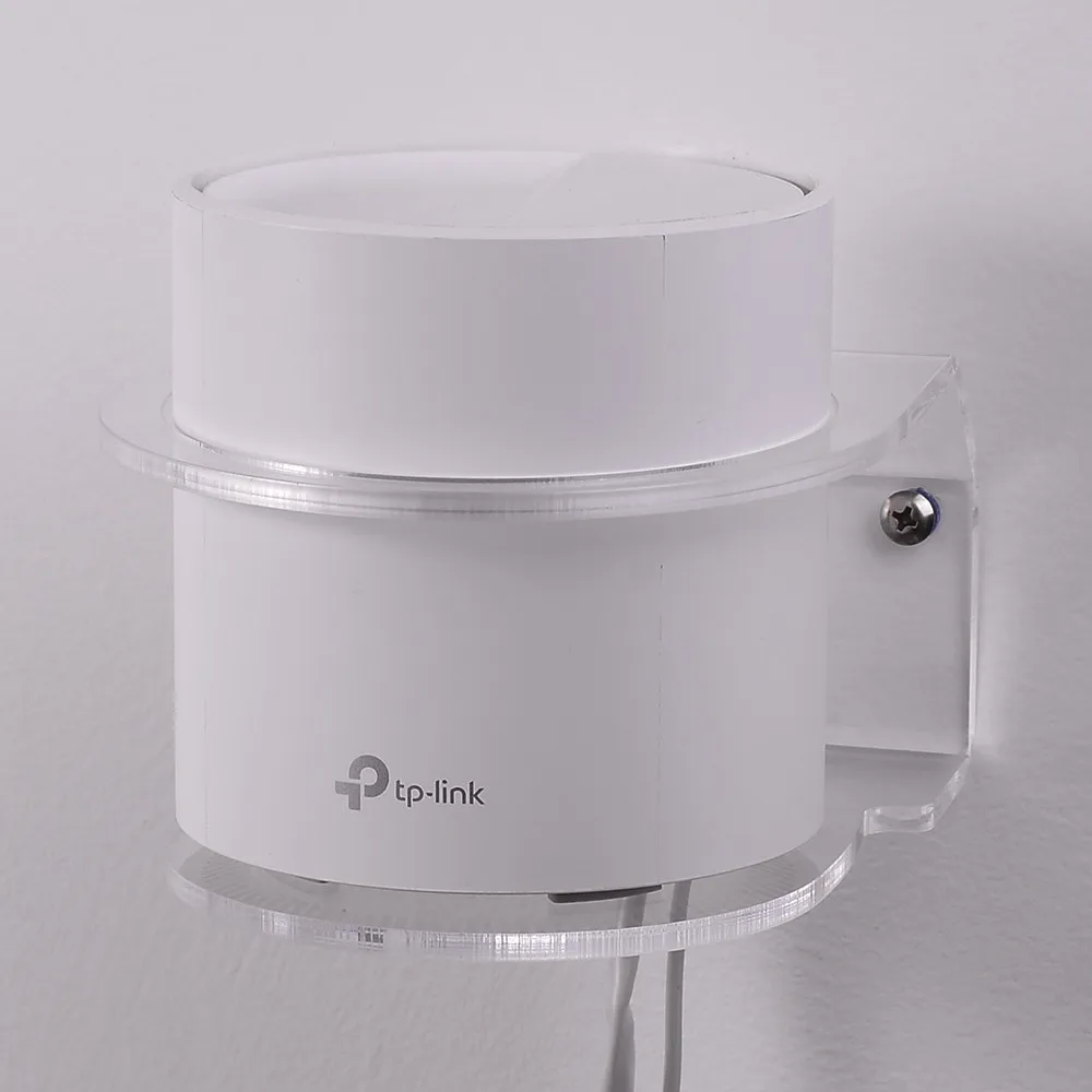 Suporte de Parede para Tp-link Suporte de Acrílico Deco Wifi 6 Malha Sistema X60 W3600 Casa Roteador Wi-fi Prateleira X20 - X25 - Image 6