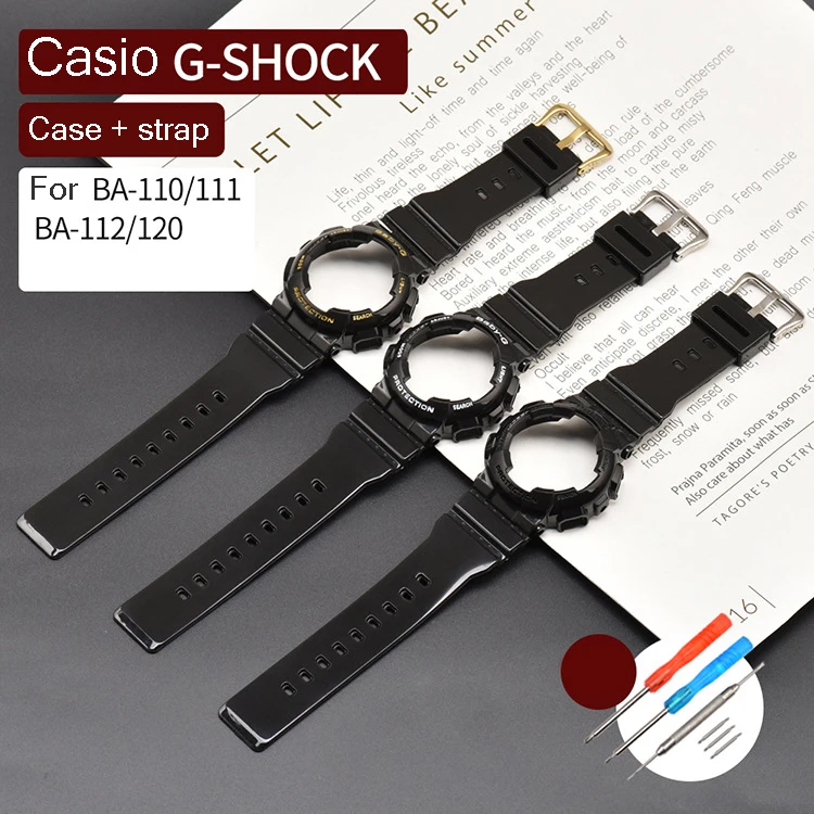 Ремешок для часов Casio Women/BABY-G набор ремешков BA-110 / 111/120/130 Series прозрачный