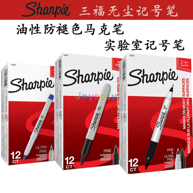 Sharpie Brush Tip Permanent Markers - 12 count