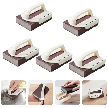 

5pcs Sanding Sponge Pan Sanding Blocks Kitchen Decontamination Cleaning Brush