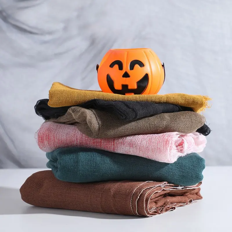 

Hollween Coarse Hole Gauze Exclusive Party Cosplay Props Spooky Haunted Props Halloween Venue Decoration Supplies