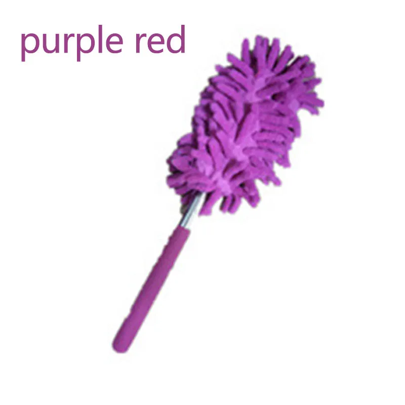 purple red 1 шт. щетки для клавиатуры автомобиля очистки пыли щетка Регулируемая пыль Шан синель перо Duster - Цвет: purple red