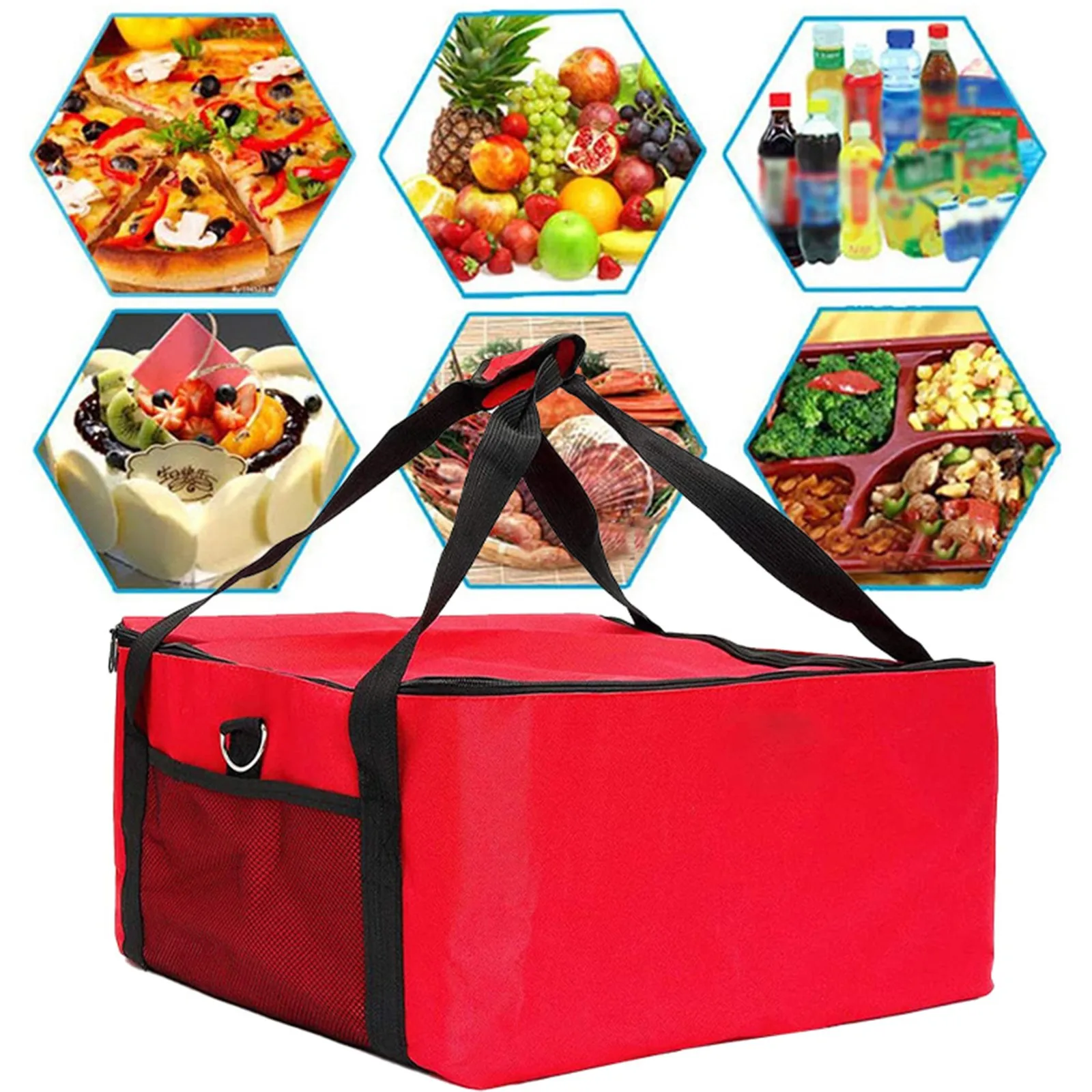 Fast Delivery Pizza Bag 16 Extra Large Thermally Insulated For Food
