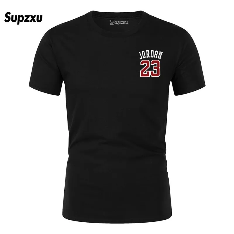 New brand hot new T-shirt Jordan 23 printing men's clothing T-shirt top quality cotton Jordan 23 hip-hop short-sleeved T-shirt m New brand hot new T-shirt Jordan 23 printing men's clothing T-shirt top quality cotton Jordan 23 hip-hop short-sleeved T-shirt m