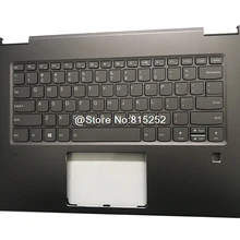 Подставка для ноутбука и клавиатура для lenovo YOGA 720 720-15 720-15IKB английская американская клавиатура с ободком, верхний чехол, новинка 90