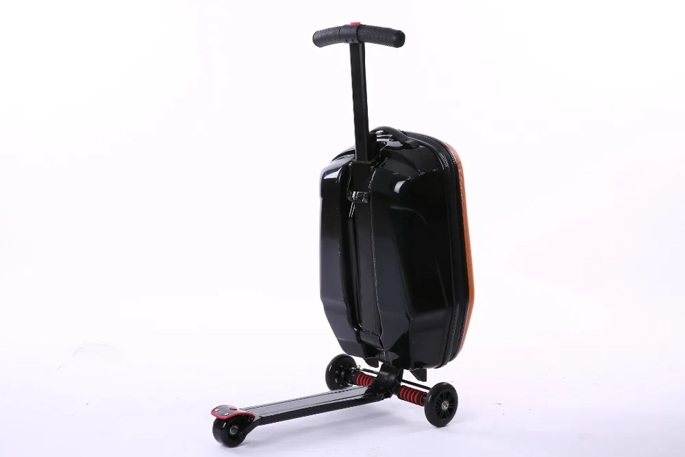 Алюминиевый Чехол для скутера с колесами, скейтборд, koffer, багаж на колёсиках, чехол на колесиках для путешествий, mala de viagem walizka