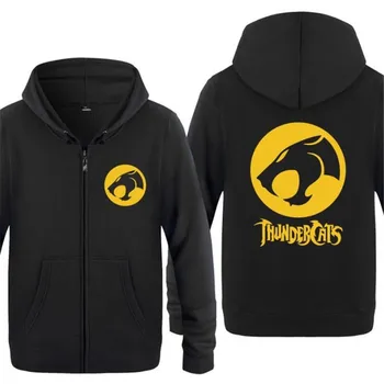 

Mens Hoodie Anime Thundercats Printed Hoodies Men Hip Hop Fleece Long Sleeve Zipper Jacket Coat Sweatshirt Skate Tracksuit