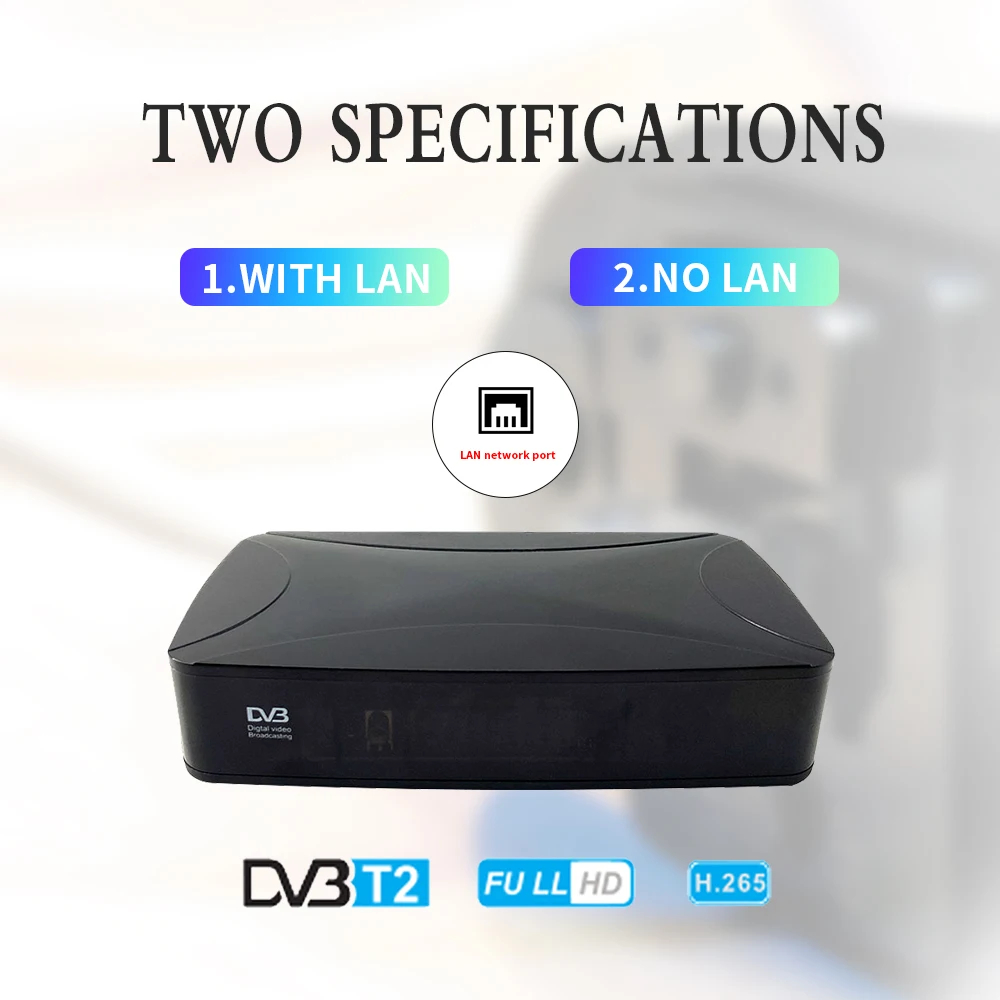 HDMI DVB T/T2 приемник Цифровой H.265 Full HD 1080P Поддержка Dolby AC3 PVR EPG ТВ Тернер декодер USB DVB T2 приемник Россия