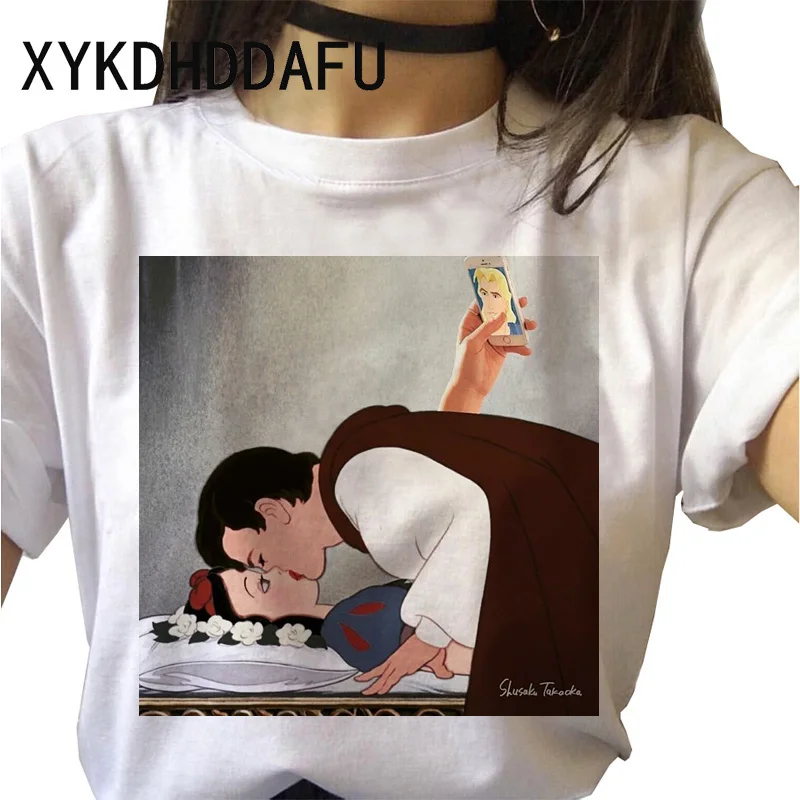 Vogue Princess T Shirt Women 90s Harajuku Funny Cute Tshirt Cartonn Ulzzang Vintage T-shirt Female Fashion Top Tees Clothes