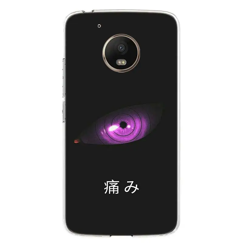 TW020-6 Аниме Чехол "Наруто" чехол для телефона для Motorola Moto G7 G6 G5S G5 E4 Plus G4 E5 Play power EU Подарочный чехол с рисунком - Цвет: TW020-6