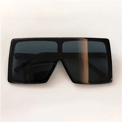 No4 Sunglasses Квадратные Солнцезащитные очки больших размеров для мужчин и женщин,, плоский верх, модная металлическая оправа, солнцезащитные очки для женщин, бренд, зеркальные оттенки - Цвет линз: No4 Sunglasses