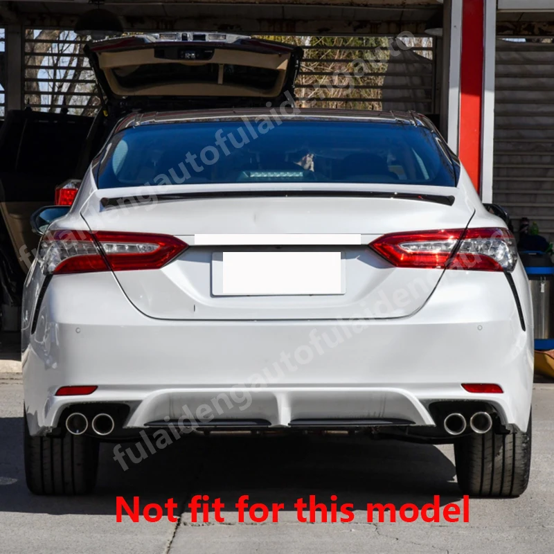 1 шт. для Toyota Camry LE XLE ABS хромированный задний бампер Нижняя губная накладка автомобильные аксессуары