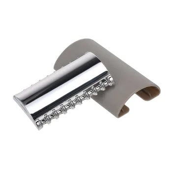 

Double Edge Safety Razor Stainless Steel Open Comb Head Men Safety Razor Head Beard Shaving Tool for Barber Male Home Use