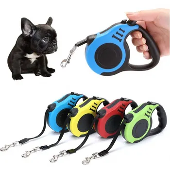 

New Dog Leash Automatic Retractable Leashes Harness Puppy Patrol Rope Walking Cat Traction Small Medium Dog Leash Pet Supplies