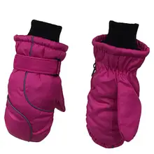 Детские перчатки; утепленные лыжные перчатки; ветрозащитные и водонепроницаемые теплые перчатки для детей; утепленные теплые зимние перчатки