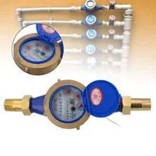 DN20 3/" Садовый домашний счетчик холодной воды, один поток воды, сухой стол, измерительные инструменты 190*90*100 мм