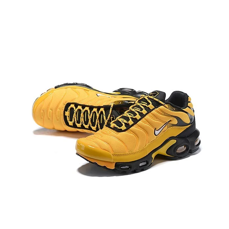 Nike TN Air Max Plus Frequency Pack Yellow Black Men Running Shoes  Comfortable Sports Lightweight Sneakers AV7940 700 Original| | - AliExpress