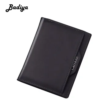 

Retro Men Wallet Solid Thin Slim Bifold Billfold Multi-card Slots Credit Card Holder Short Clutch Bag Brief Male Coin Purse