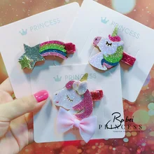 Best Offers Unicorn Baby Hair Clip Bow Cartoon Shiny Glitter Baby Hair Pins Girls Sequin Rainbow Baby Hair Clips Accessories Cute Dreamy Best Offers Unicorn Baby Hair Clip Bow Cartoon Shiny Glitter Baby Hair Pins Girls Sequin Rainbow Baby Hair Clips Accessories Cute Dreamy