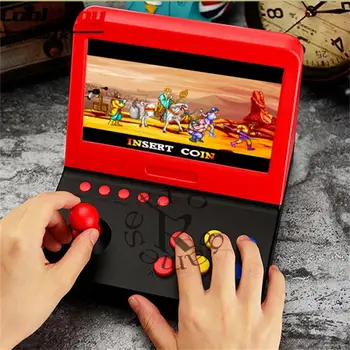 

Video Game Console Mini 7 inch Arcade Game Consola Retro Machines for Kids with 3000 Classic Game handle Games Retro Handheld 24