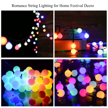 

Solar Powered 50 LEDs String Light IP44 Waterproof holiday Led christmas lights outdoor 2M led string lights party decoration