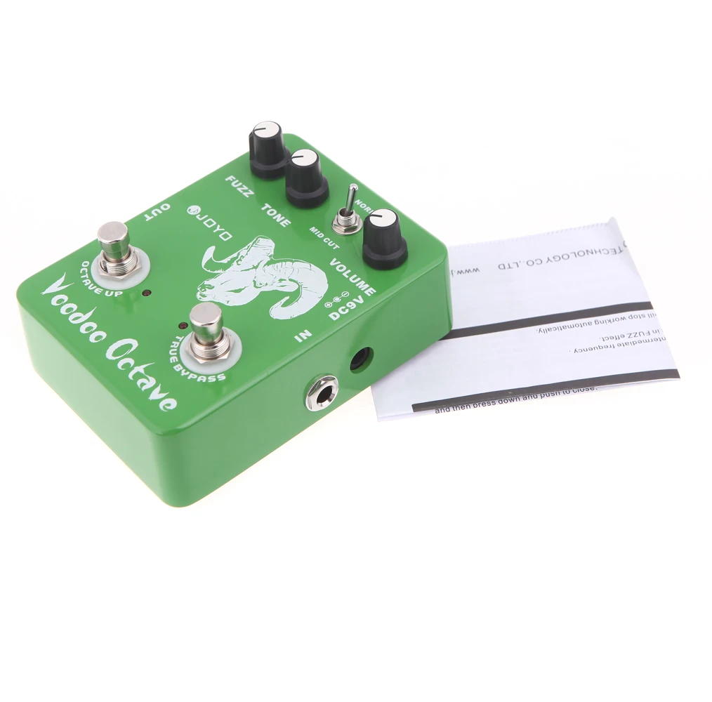 

Hot New JF-12 Voodoo Octave Fuzz Effect Guitar Effect Pedal True Bypass