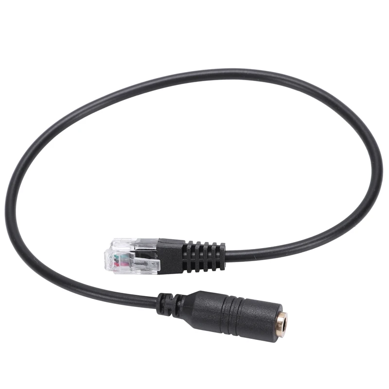 3.5mm Plug Jack to RJ9 iPhone Headset for Cisco Office Phone Adapter Cable | Электроника