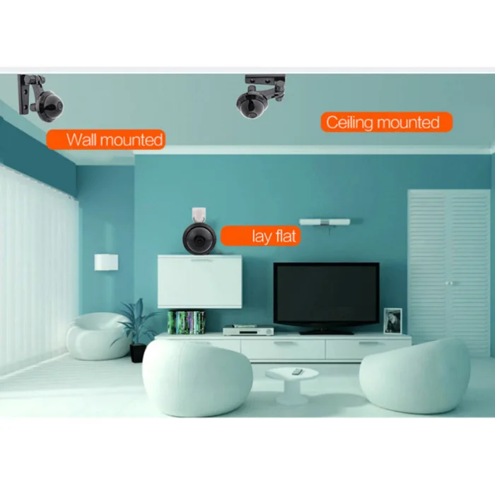 Умный беспроводной монитор камеры Wifi HD ночного видения рекордер камеры слежения OD889