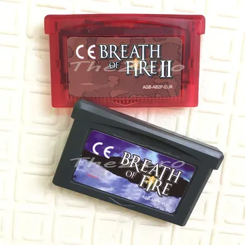 

Video Game Cartridge Console Card Breath of Fire I II for 32 Bit Handheld Player