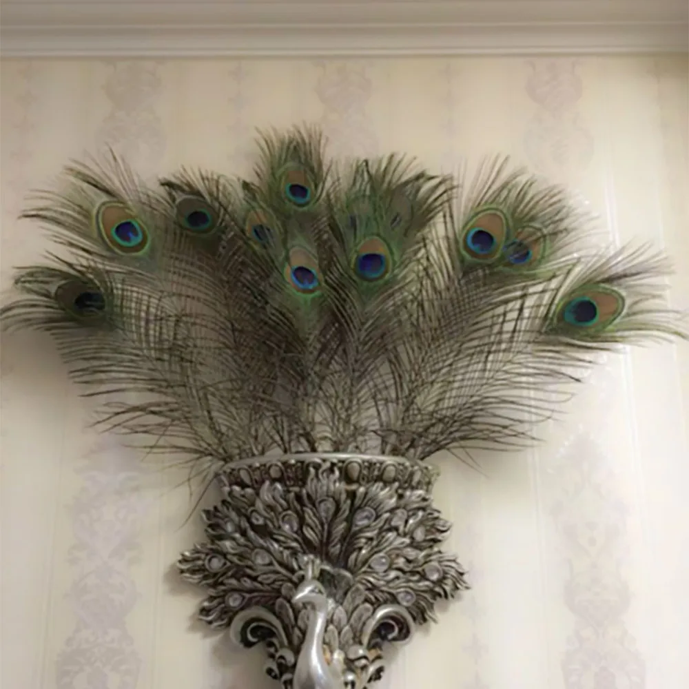 Много Натурального настоящего павлина хвост глаз Перья DIY Crafts25-30cm/9,8-11,8 дюймов
