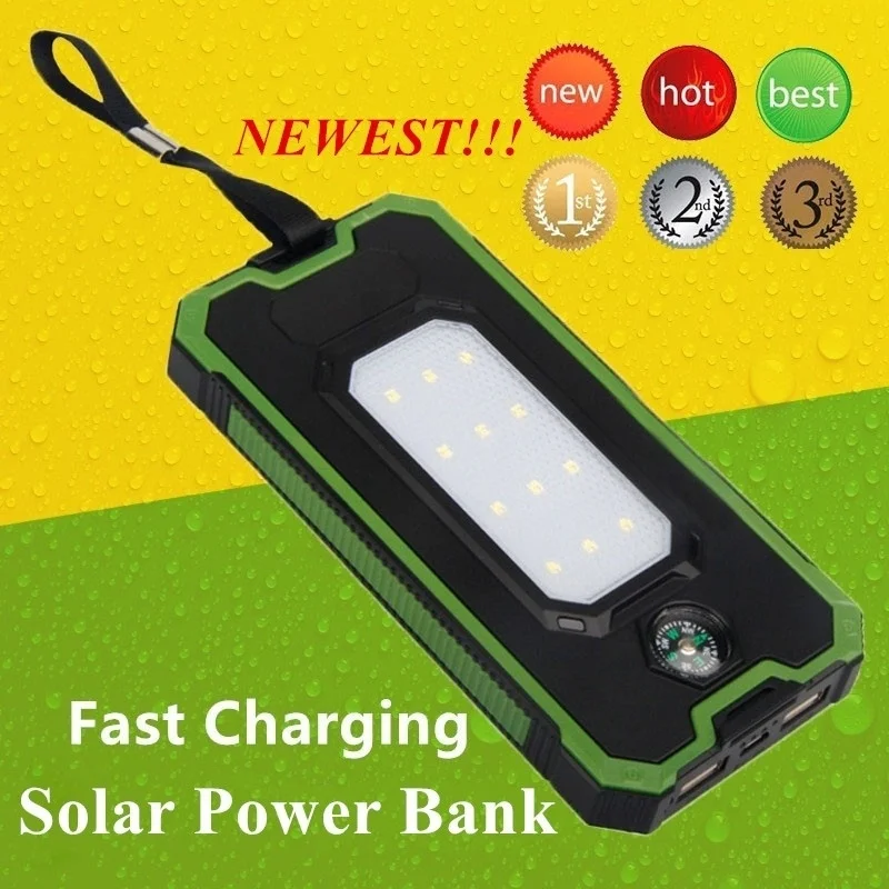 Xiaomi Solor power Bank 30000 мАч Внешний аккумулятор портативное быстрое зарядное устройство для всех смартфонов водонепроницаемый