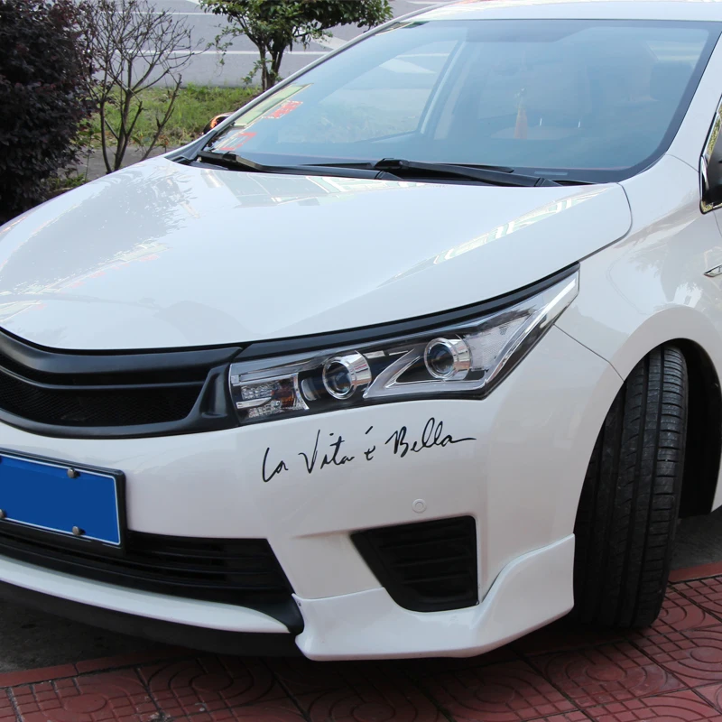 Наклейка для стайлинга автомобилей Жизнь прекрасна для Subaru Forester Impreza Abarth Fiat grande punto ducato Opel Astra h j g Corsa d