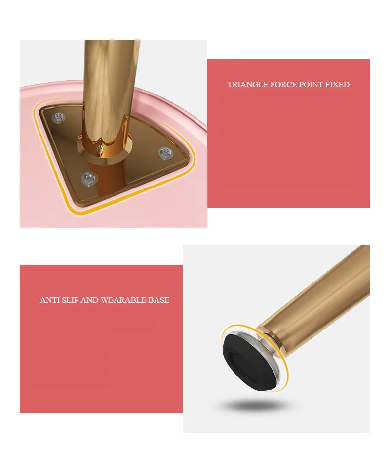 PU Leather Dinning Chair Nordic Style Furniture Black Golden Foot Makeup Armchairs For Bedroom Decoration Chairs Kitchen Chair