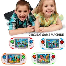 Водосборное кольцо маленькая игровая машина случайный Ностальгический детство детский Ретро игровой автомат круговая игра игрушки для детей