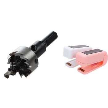 

Hole Saw Tooth HSS Steel Hole Saw Drill Bit Cutter Tool with Heat Bag Sealer (2 PACK)
