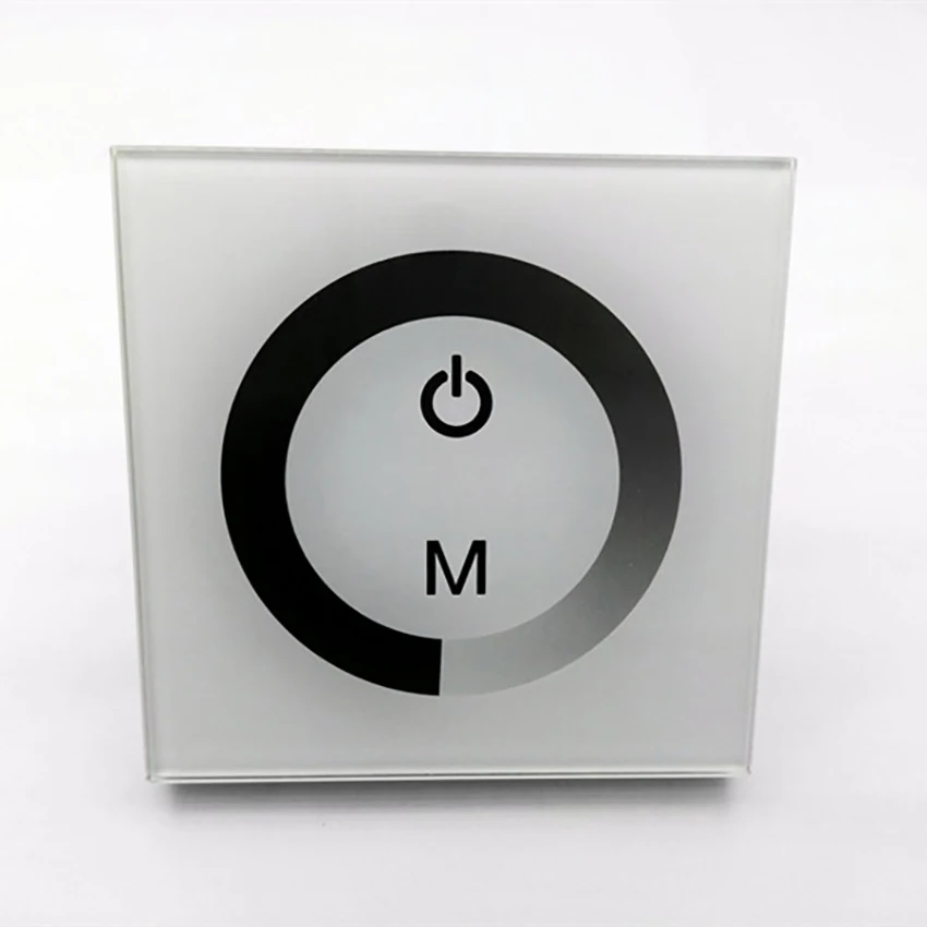 Painel de toque controlador dimmer wall mounted led controlador DC12V