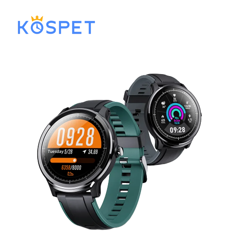 KOSPET зонд IP68 Водонепроницаемый Шагомер сообщение BT умные часы спортивный монитор сна Спорт Фитнес мониторинг умные часы для женщин и мужчин