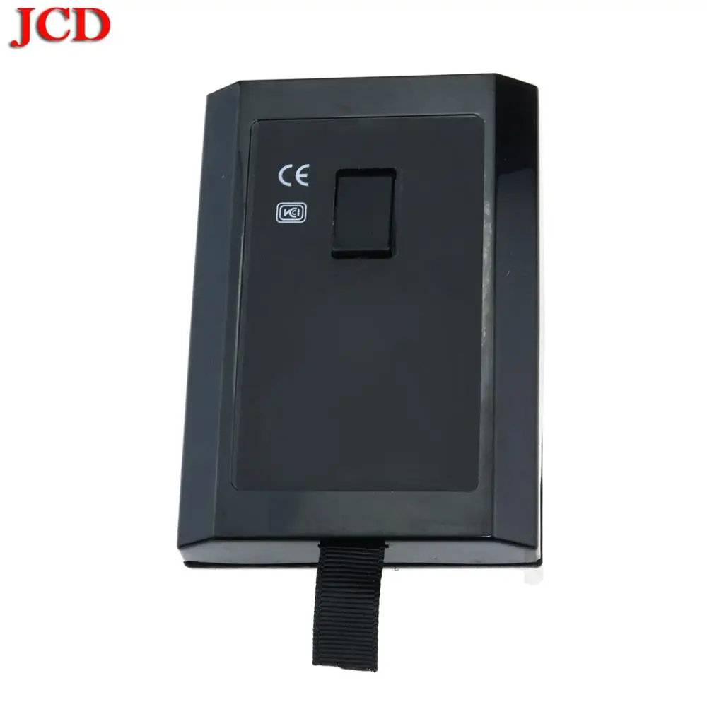 XBOX360 용 JCD 새 하드 디스크 케이스 XBOX 360 용 HDD 하드 드라이브 박스 Microsoft 용 슬림 인클로저 커버 셸 HDD 홀더 브래킷
