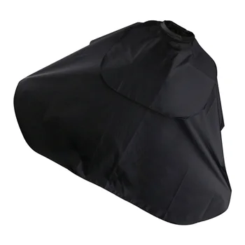 

Hair Dyeing Shawl Aprons Non-stick Hairdressing Apron Salon Shawls Salon Supplies for Barber Shop Home Salon (Black)