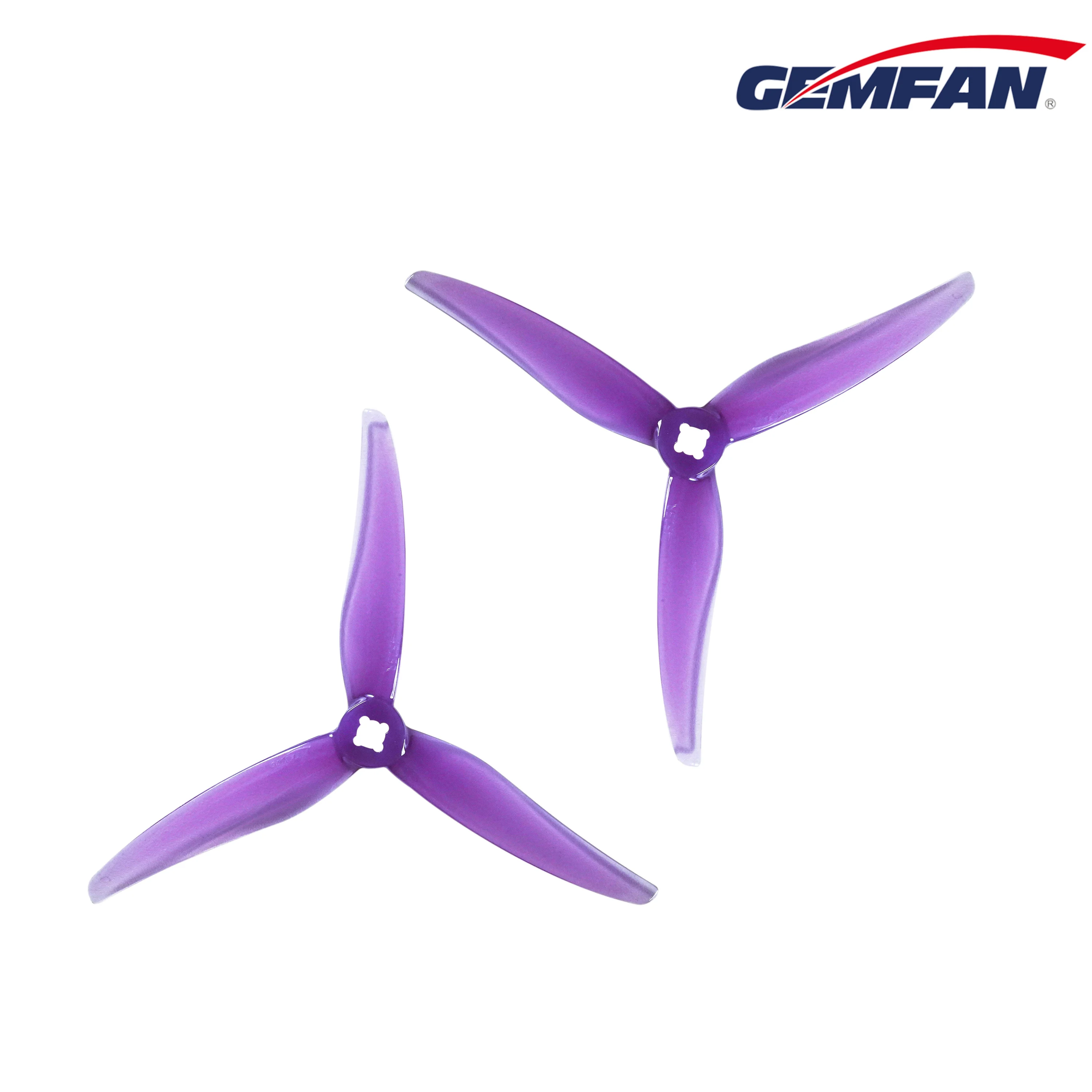 12Pairs Gemfan Hurricane 4525 3-Blade 3 Hole PC FPV Propeller - 4.5X2.5X3 for 2004 brushless motor RC FPV Racing 4inch Drone 18