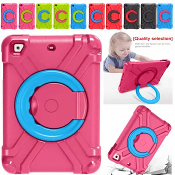 

Tablet Shockproof Handle Stand Holder Case For iPad Mini 1 2 3 Mini2 Mini3 EVA Foam Kids Case cover 360 Rotate Cover Funda