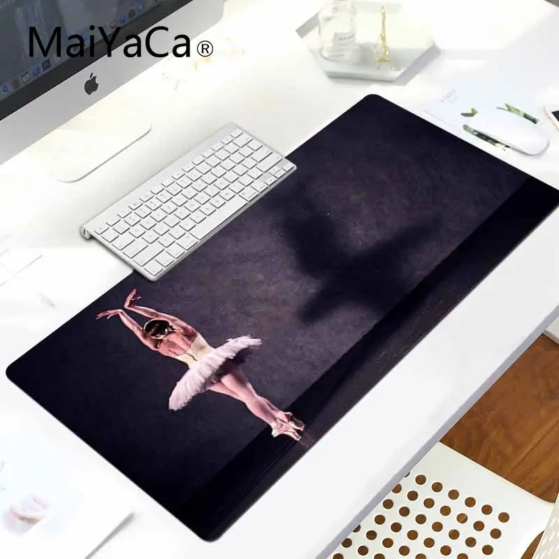 MaiYaCa мальчик Подарочный коврик милый балетный DIY дизайн игровой с узором коврик для мыши ноутбук игровой коврик для мыши
