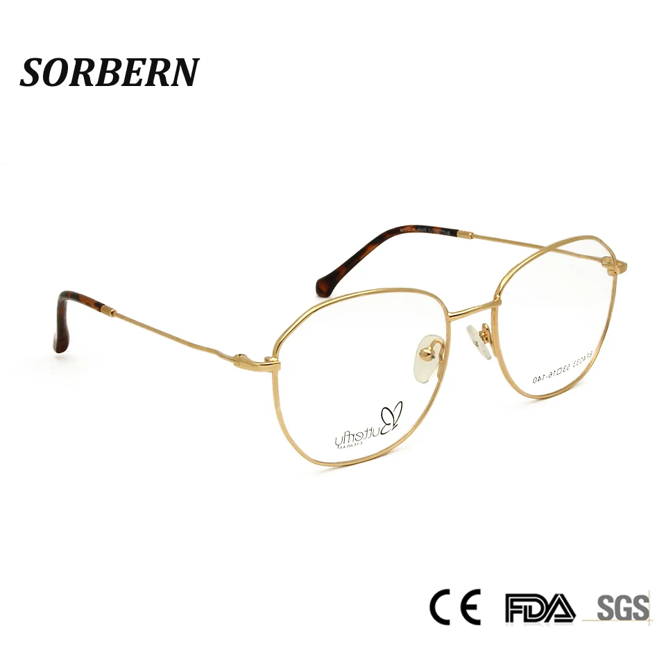SORBERN Fashion New Arrival Alloy Eyeglasses Women Men Optical Frames