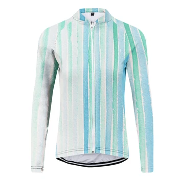 

2020 3D Bike Cycling Jersey Women's Shirt Long Sleeve Harajuku Hip Hop Lip Print Lettering Splicing Casual Breathable Outdoor