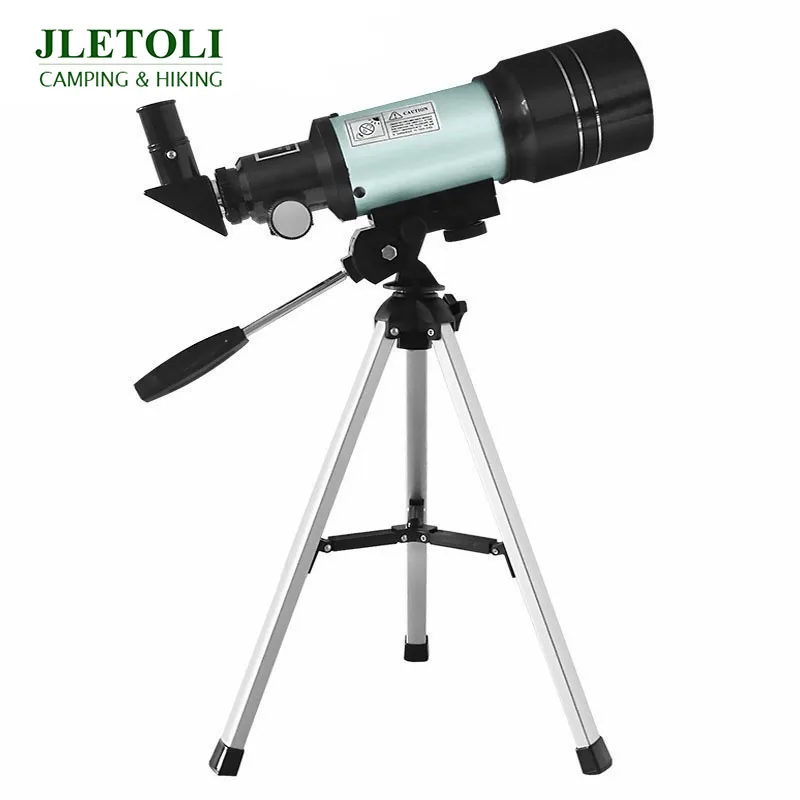 

JLETOLI 150X Beginner Level Telescope Astronomic Professional Night Vision Monocular Telescope with Tripod Observable Moon