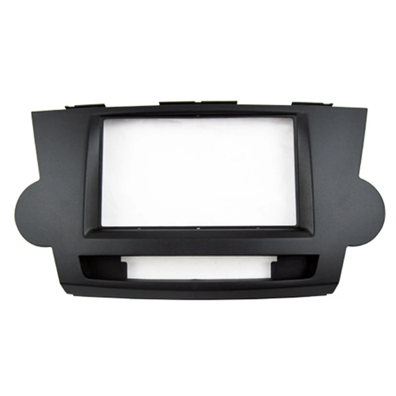 2DIN автомобиль тире радио фасции для Toyota Highlander 2010 Autostereo CD отделка панель пластина фасции рамка в тире монтажный комплект