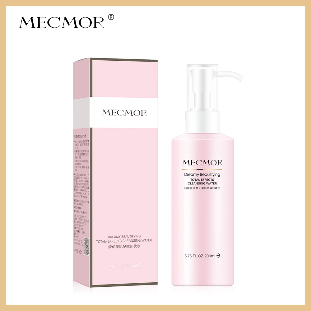 

MECMOR Magic Facial Makeup Remover + Clean Foam + Moisturize 3in1 Dreamy Total-Effects|Liquid Leave-On Formula Cleansing Water